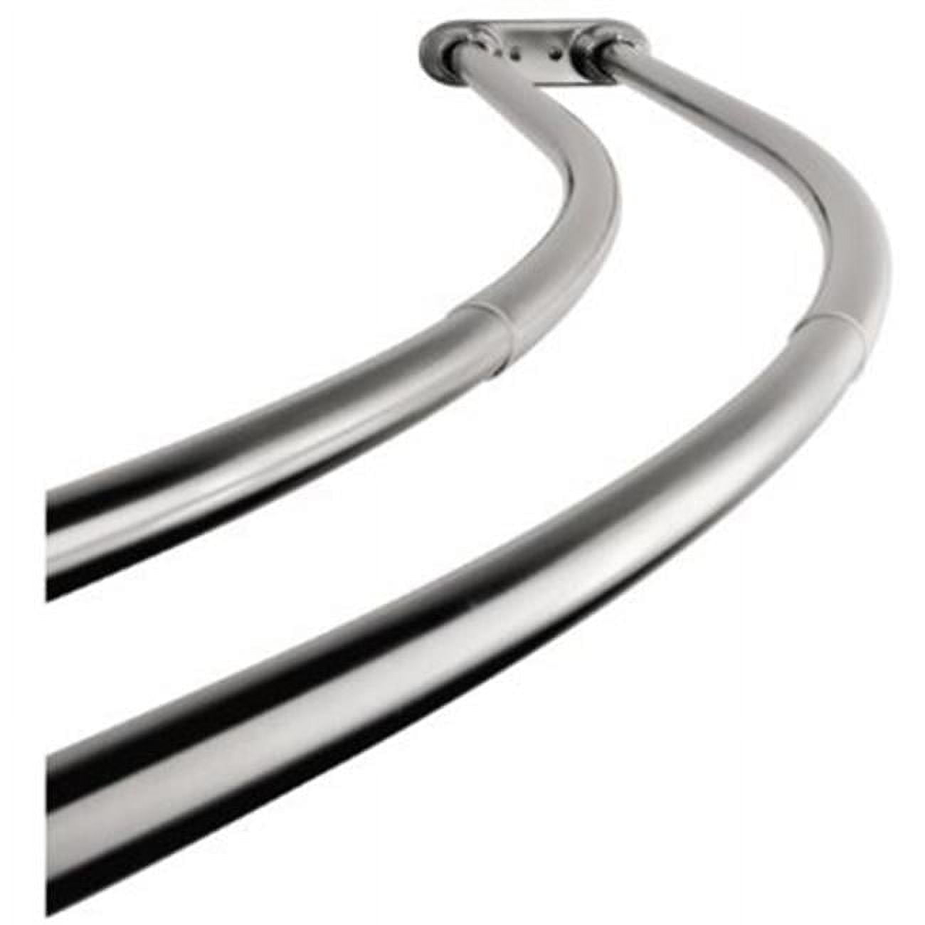 Kingston Brass Kingston Brass Edenscape 60-Inch to 72-Inch Adjustable Double Curved Shower Curtain Rod