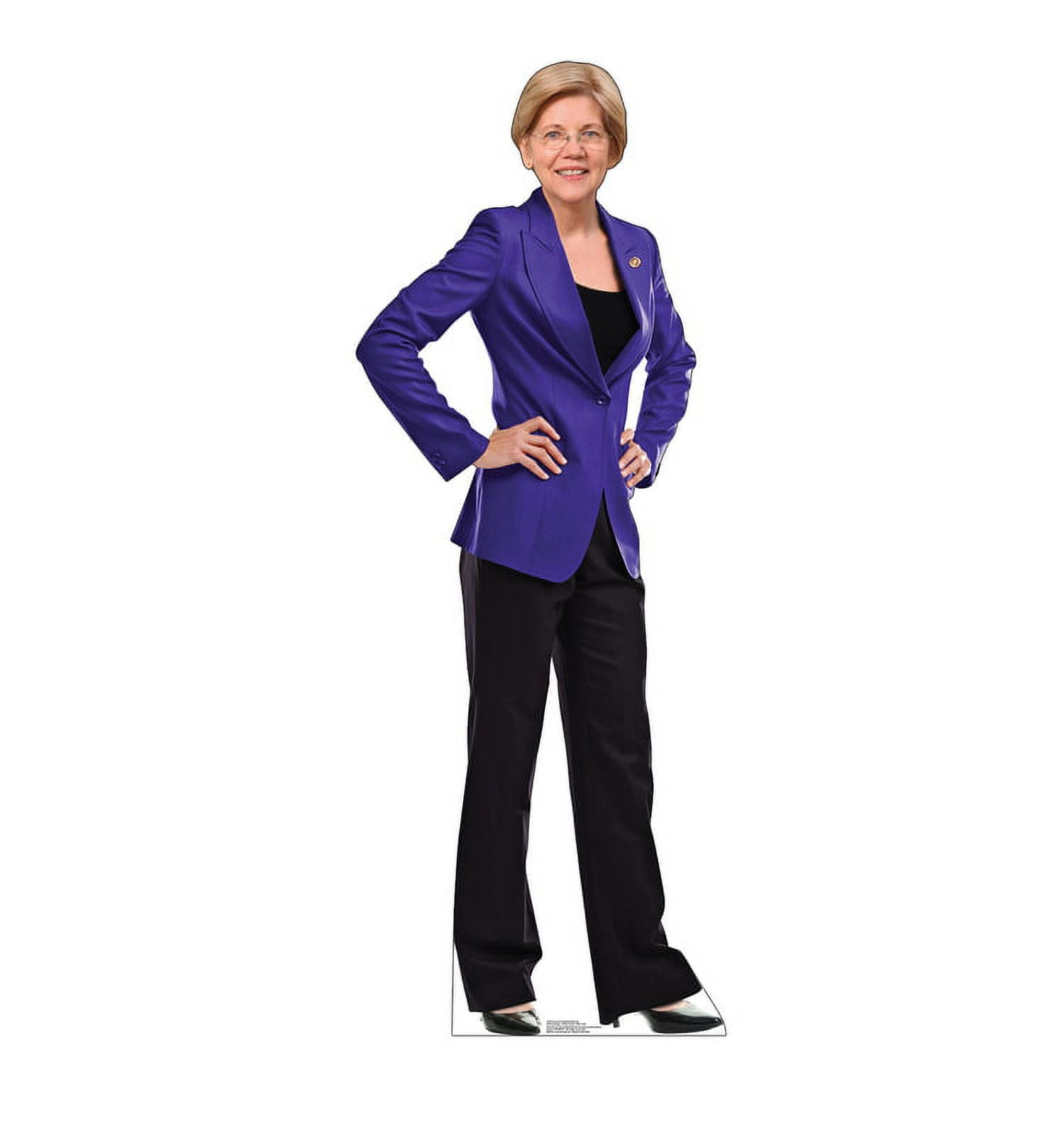 69 x 26 in. Senator Elizabeth Warren Cardboard Cutout