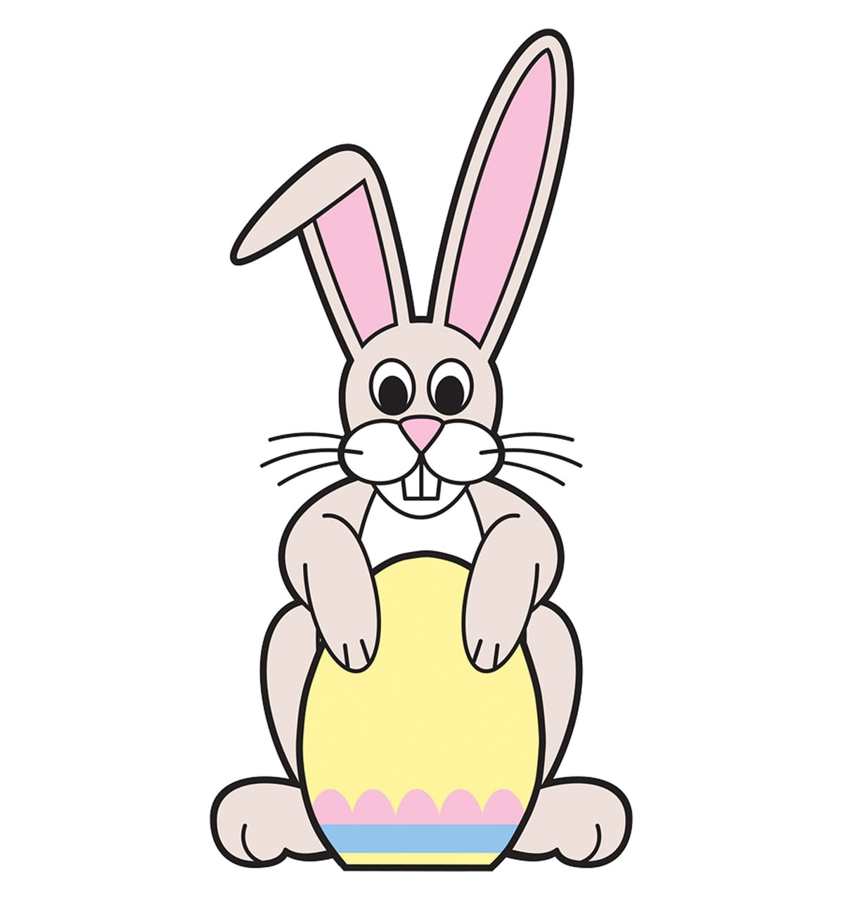 Advanced Graphics Easter Bunny Life-Size Cardboard Stand-Up