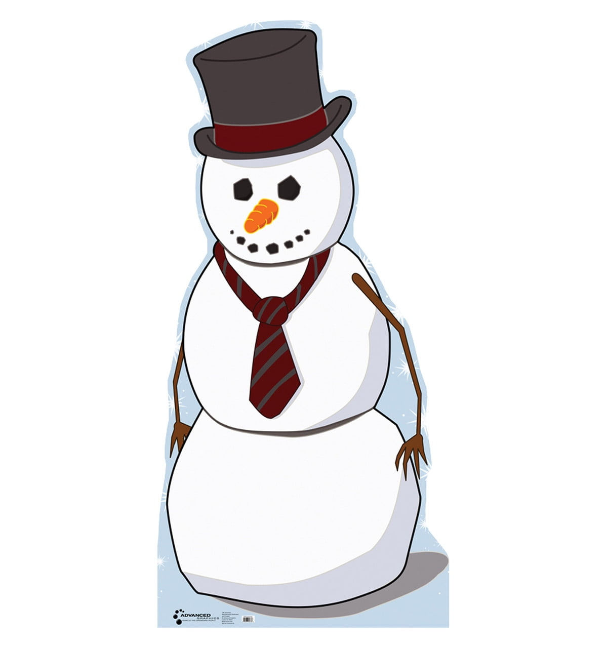Advanced Graphics Snowman Life-Size Cardboard Stand-Up