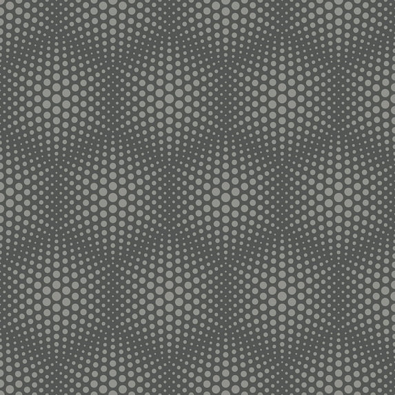 Advantage Milo Dark Grey Bubble Geometric Wallpaper