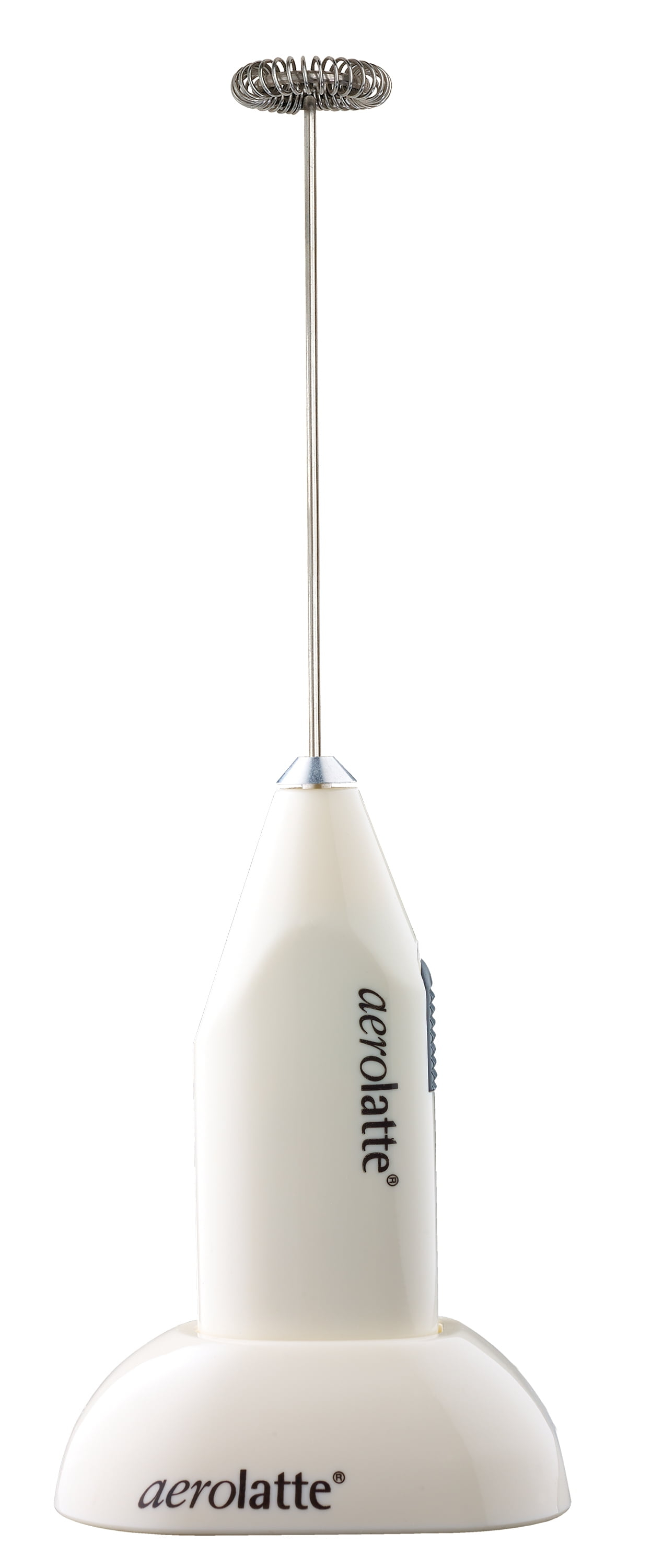 Aerolatte Milk Frother with Counter Stand, The Original Steam-Free Frother, Ivory