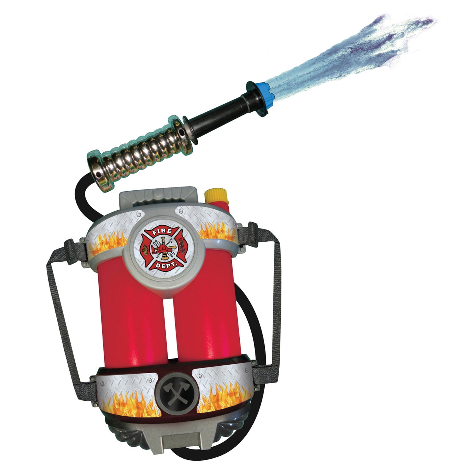 Aeromax Firefighter Costume Accessories Set, with Backpack and Hose