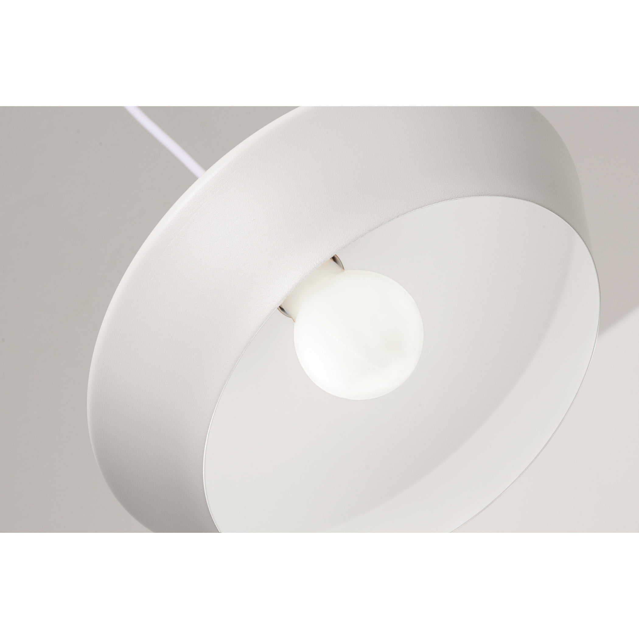 AFX Milo Pendant Medium Base 120V Black White