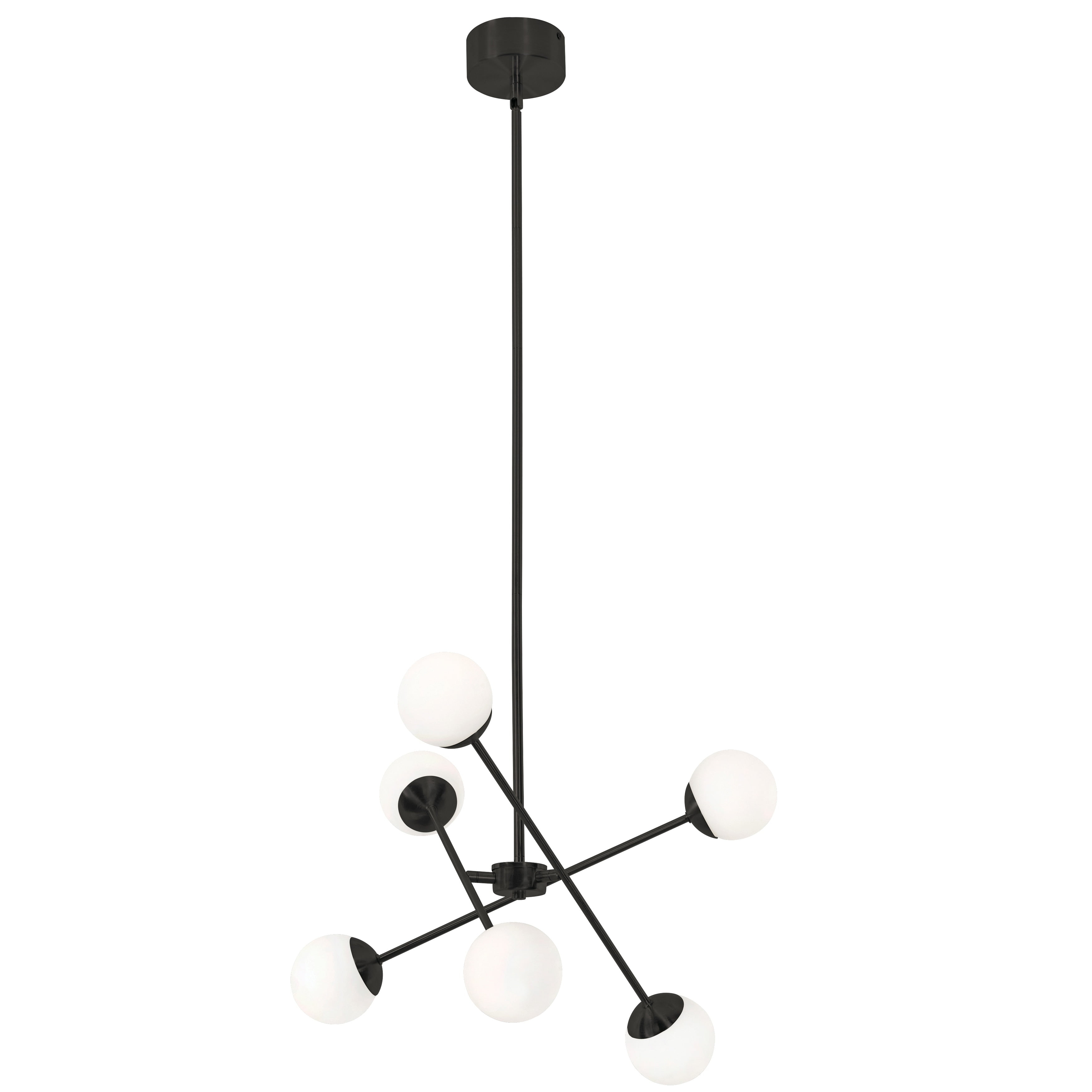 AFX Pearl 6 - Light Pendant in  Black