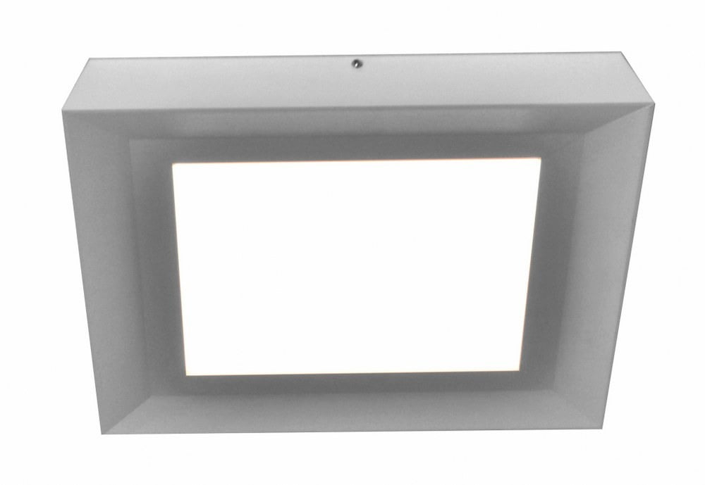ZUF12121100L30D1SN-AFX-Zurich - 15 Inch 18.5W 1 LED Square Flush Mount-Satin Nickel Finish