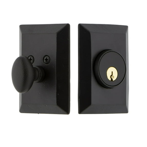 Ageless Iron Single Cylinder Deadbolt