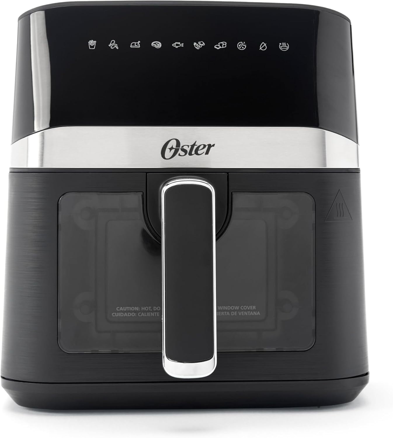 Oster Air Fryer, 6 Quart Digital Air Fryer, Medium Air Fryer with Window