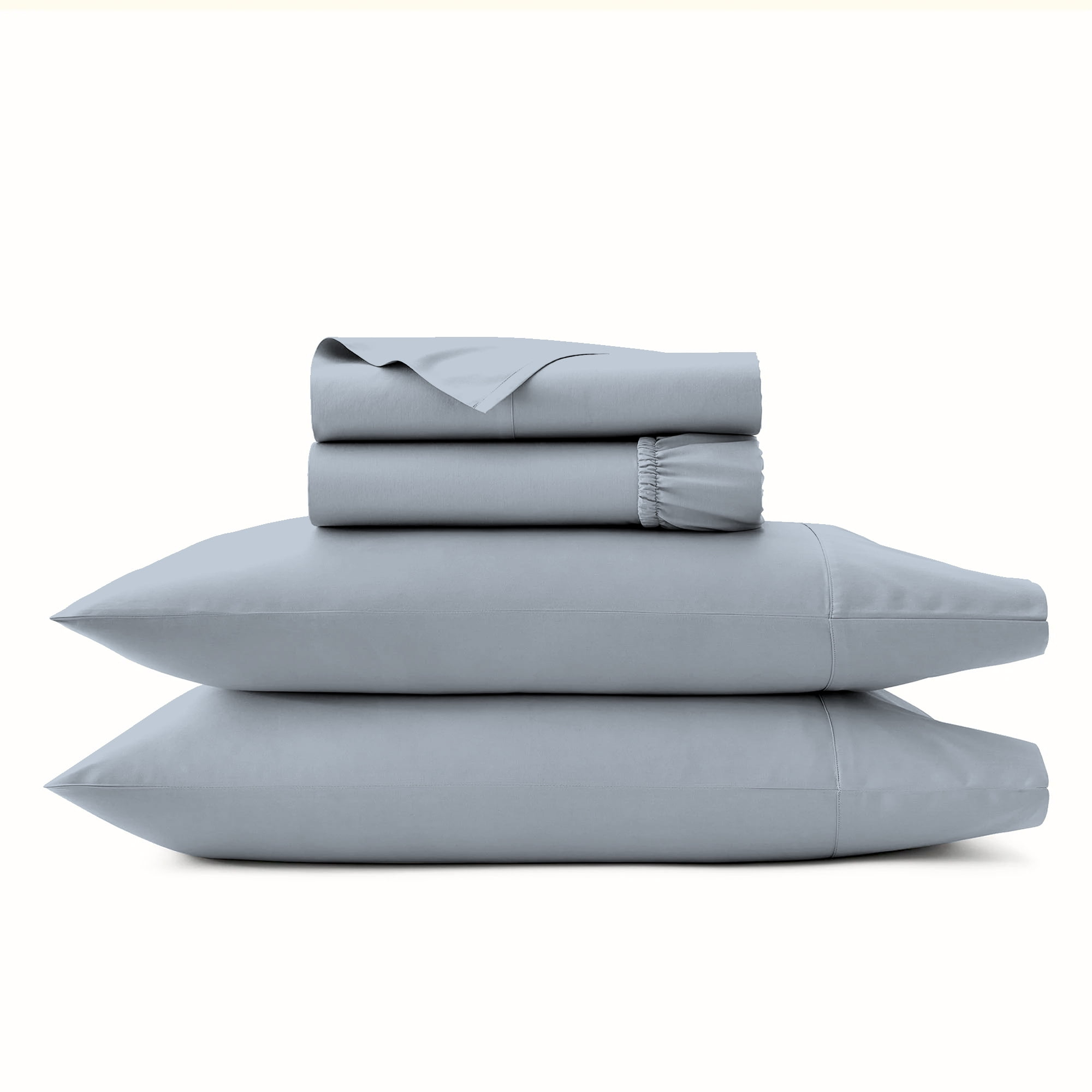Aireolux 800TC Wrinkle-Resistant Supima Cotton Sheet Set Twin Light Blue