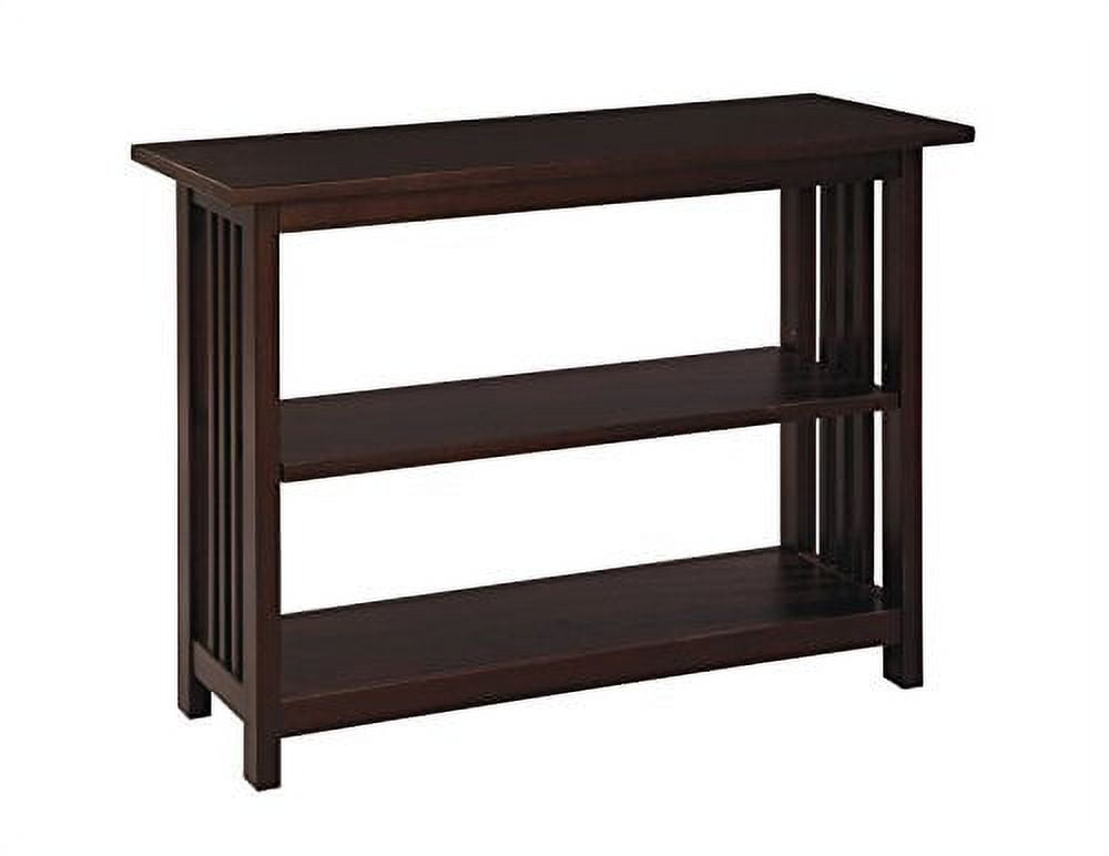 Alaterre Artisan Under Window Bookshelf, Espresso