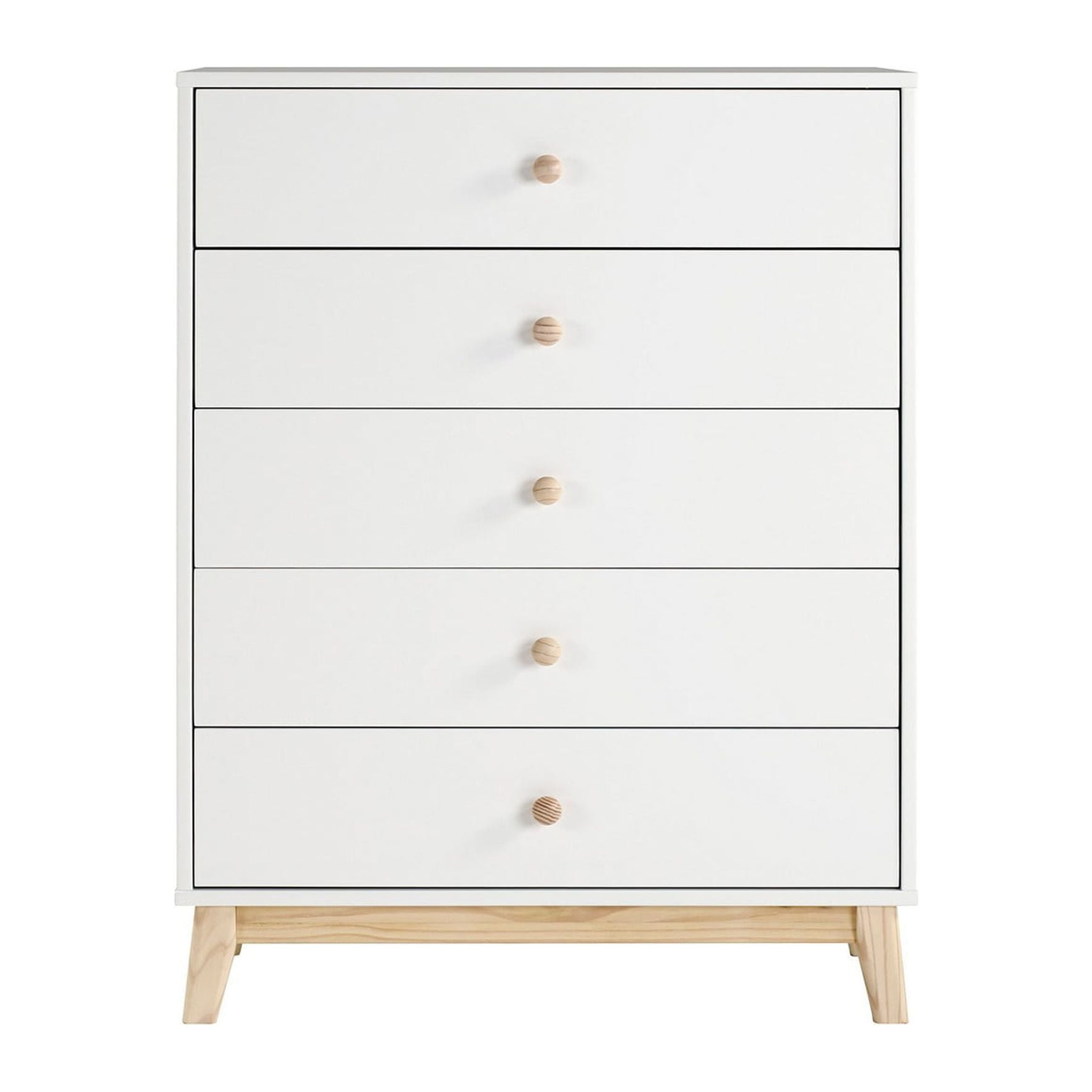 Alaterre Furniture MOD 35" W 5-Drawer Chest, White