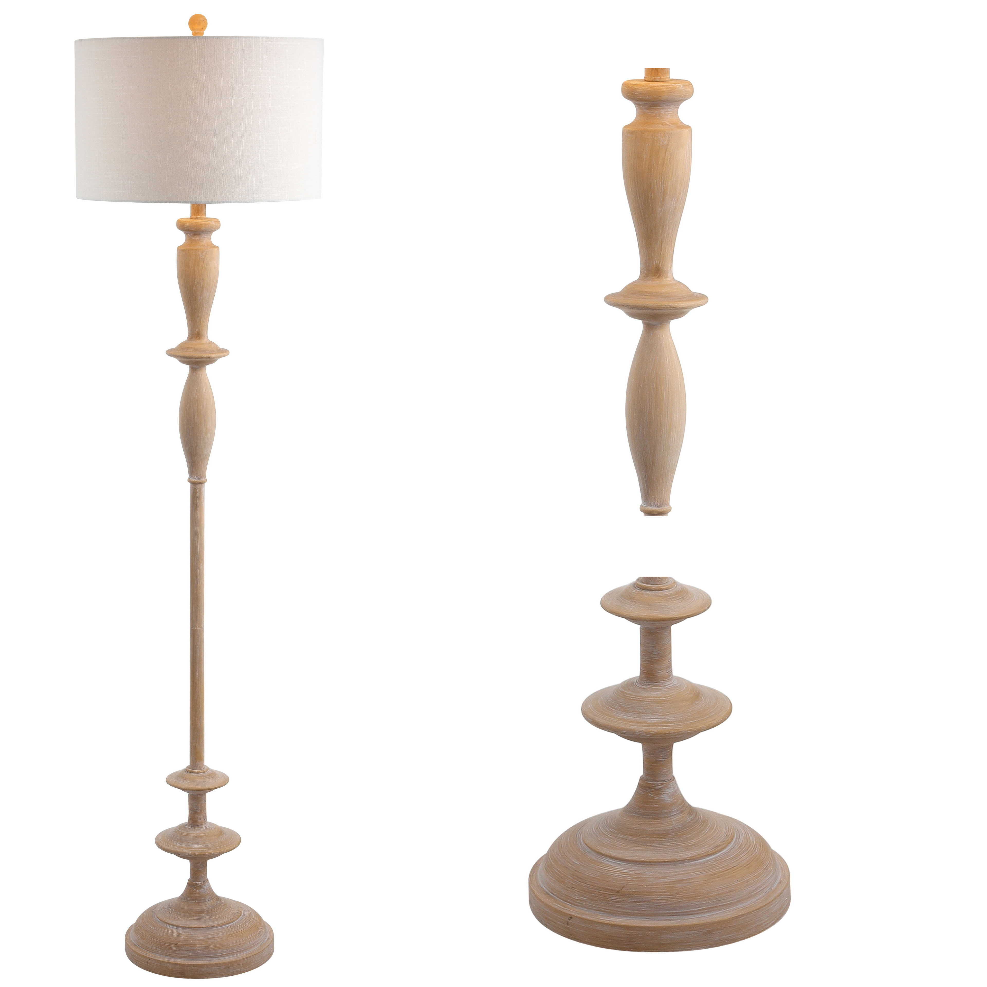 Jonathan Y Aldrin Resin Led Floor Lamp