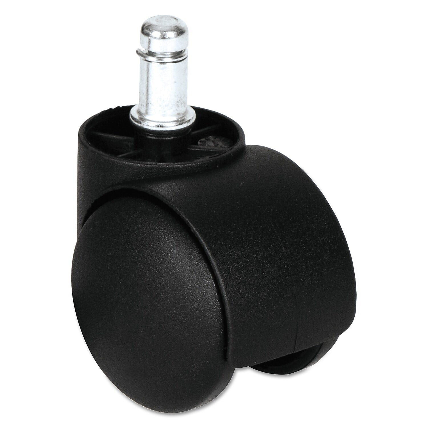 Alera® B Stem,1.5"Dual Wheel Hooded Caster