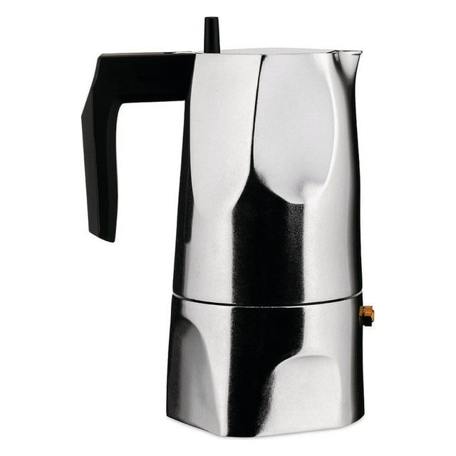 Alessi Ossidiana Espresso Coffee Maker Aluminium / Cups 1