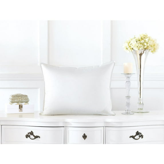 Alexander Comforts  Nottingham Medium Firm Hungarian White Goose Down Pillow Euro