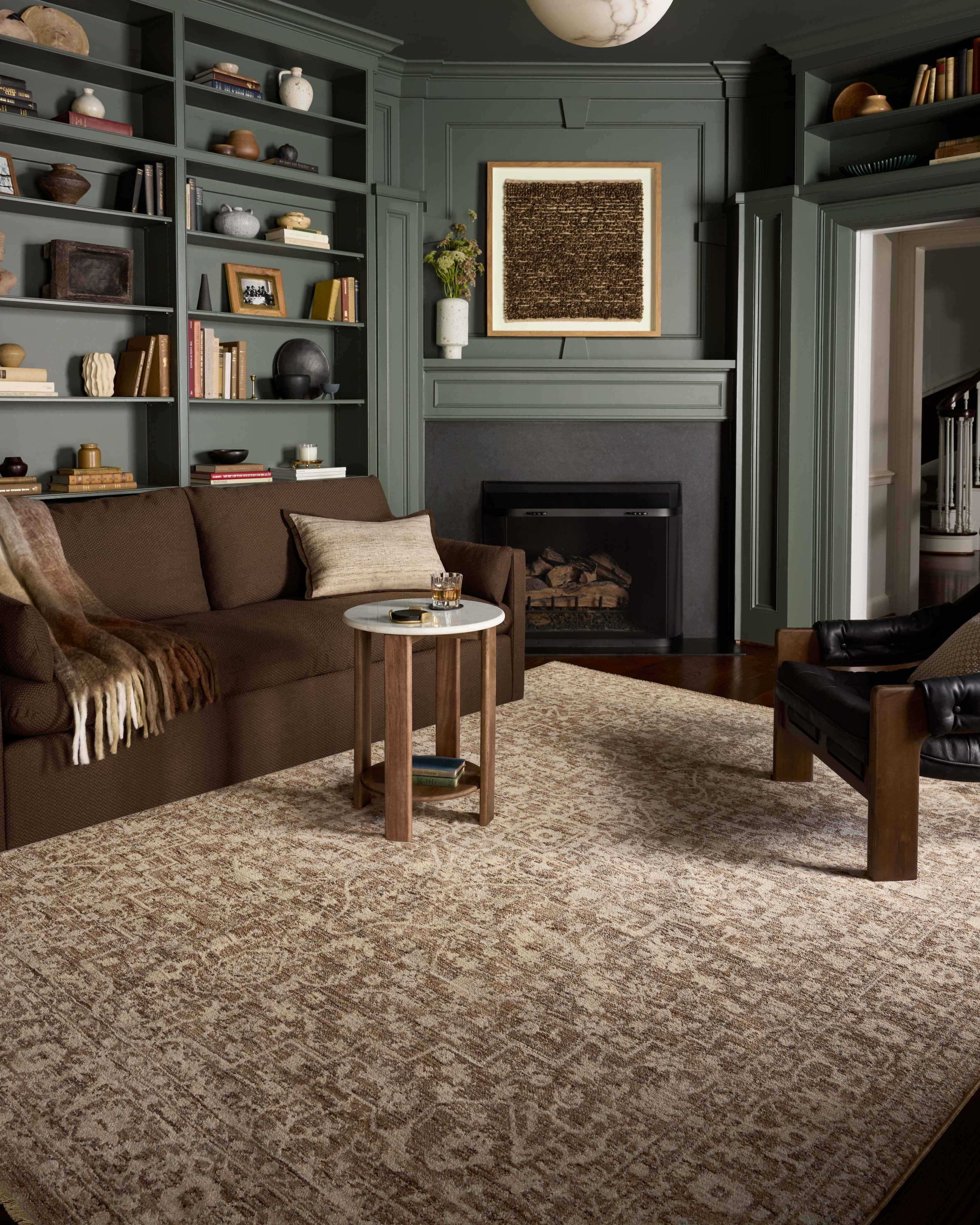 Loloi Rugs Newman Dark Taupe / Natural Area Rug
