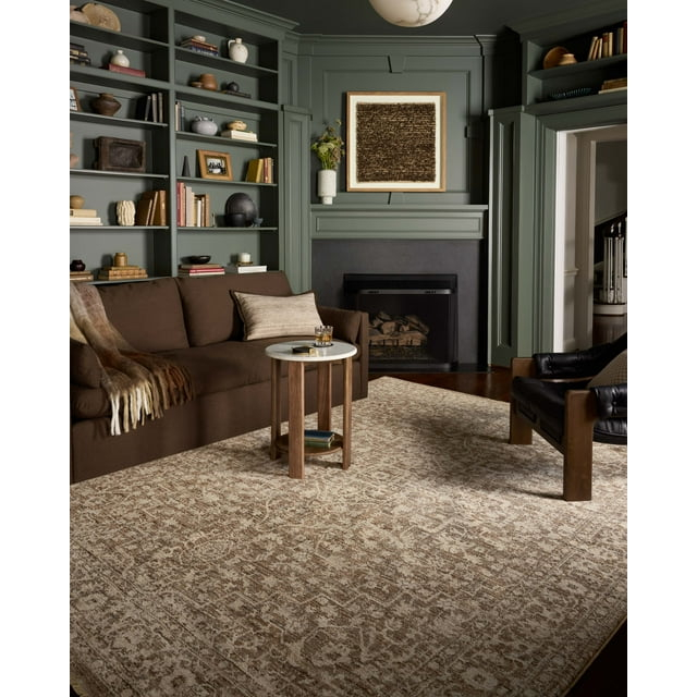 Loloi Rugs Newman Dark Taupe / Natural Area Rug