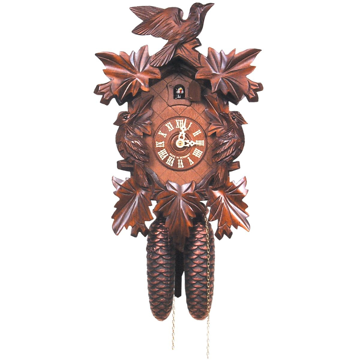 Black Forest Wood Wall Clock