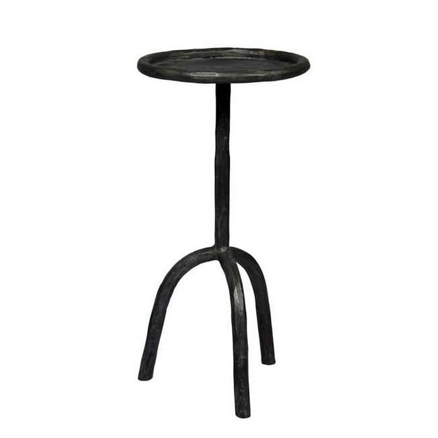 Aliso Brock Cast Iron End Table in Black