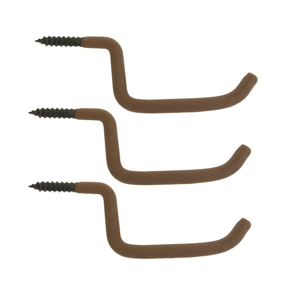 Allen Company Screw-in Gear Hang-on Treestand Hook, 3-Pack, Brown, 9.5" x 5" x 0.25", Easy Assembly