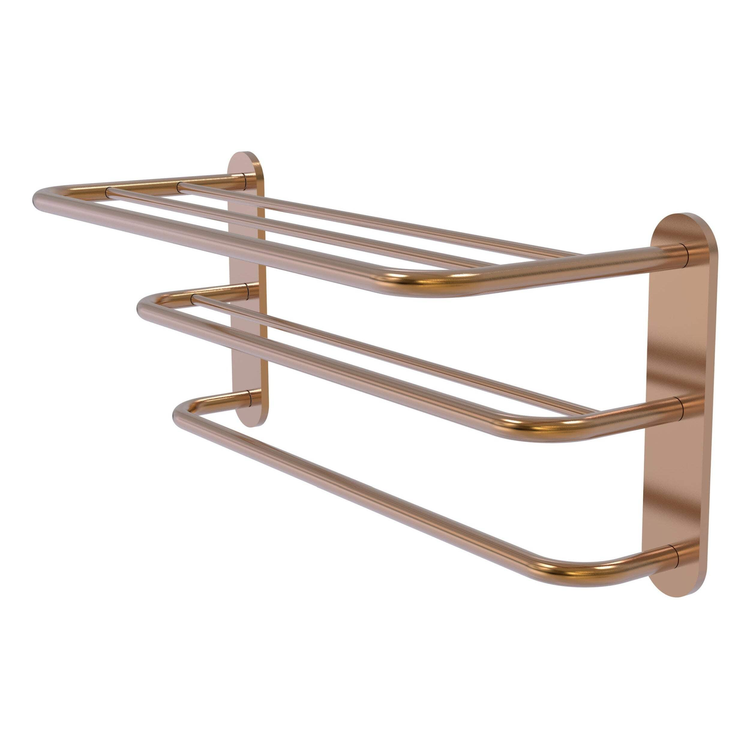 Bineta Metal Tiered Shelf with Towel Bar