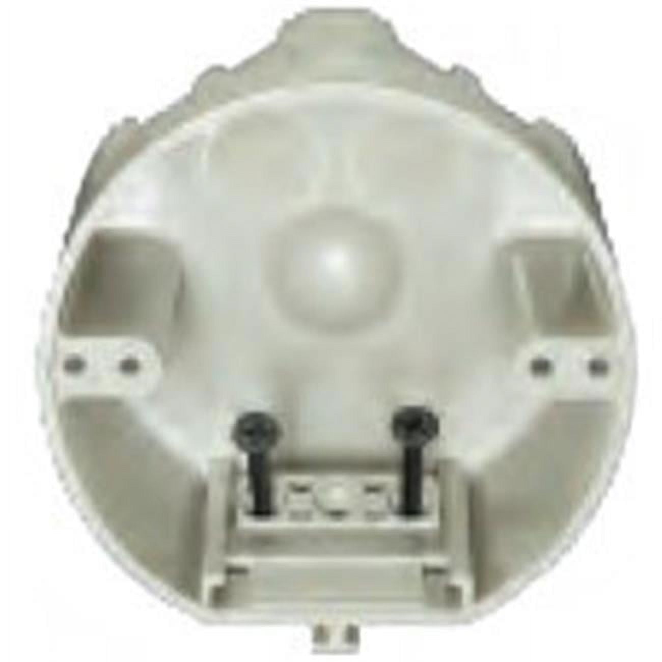 Allied Moulded SliderBox 25 cu in Round Polycarbonate 4 gang Junction Box Beige