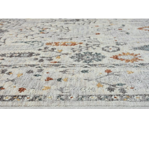 Allstar Rugs  Persian Themed Polyester Area Rug 2' 0" x 7' 7" Runner/2' 0" x 7' 7" - Multicolor