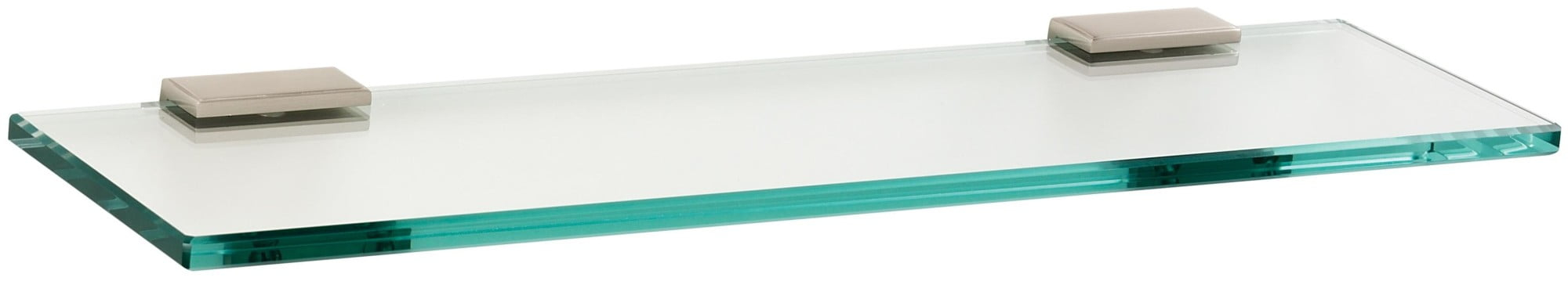 Alno A7550-24 Arch 24" Wall Mounted Bathroom Glass Shelf - Nickel