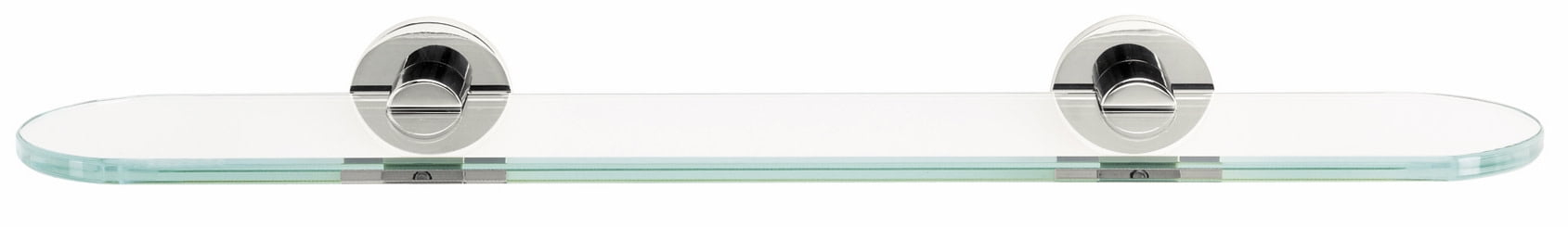 Contemporary I Oval Bracket Shelf with Adjustable Shelves