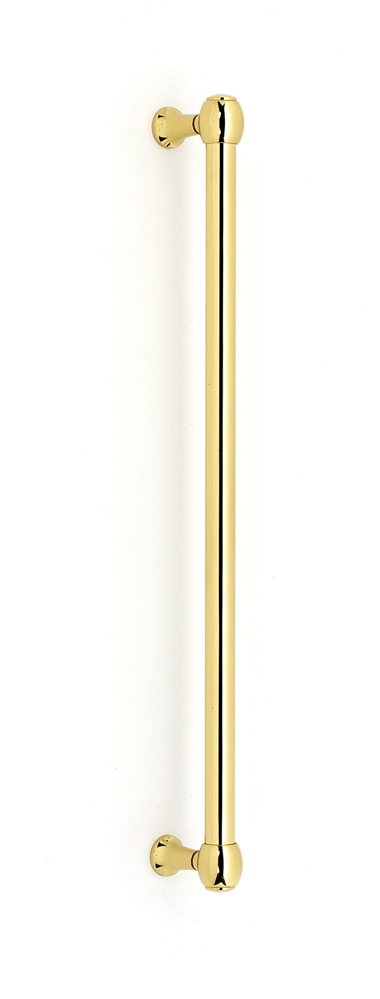 Alno D980-12 Royale 12" Center To Center Solid Brass Traditional Appliance Handle /