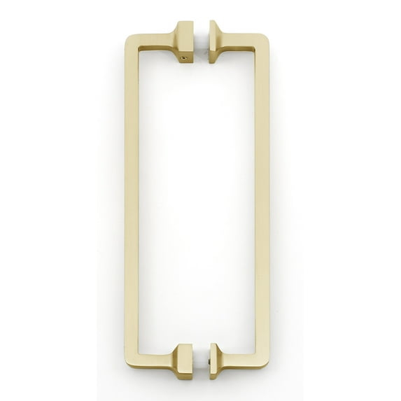 Alno G950-8 Millennium Luxury Industrial 8" Center To Center Solid Brass Back To Back Door