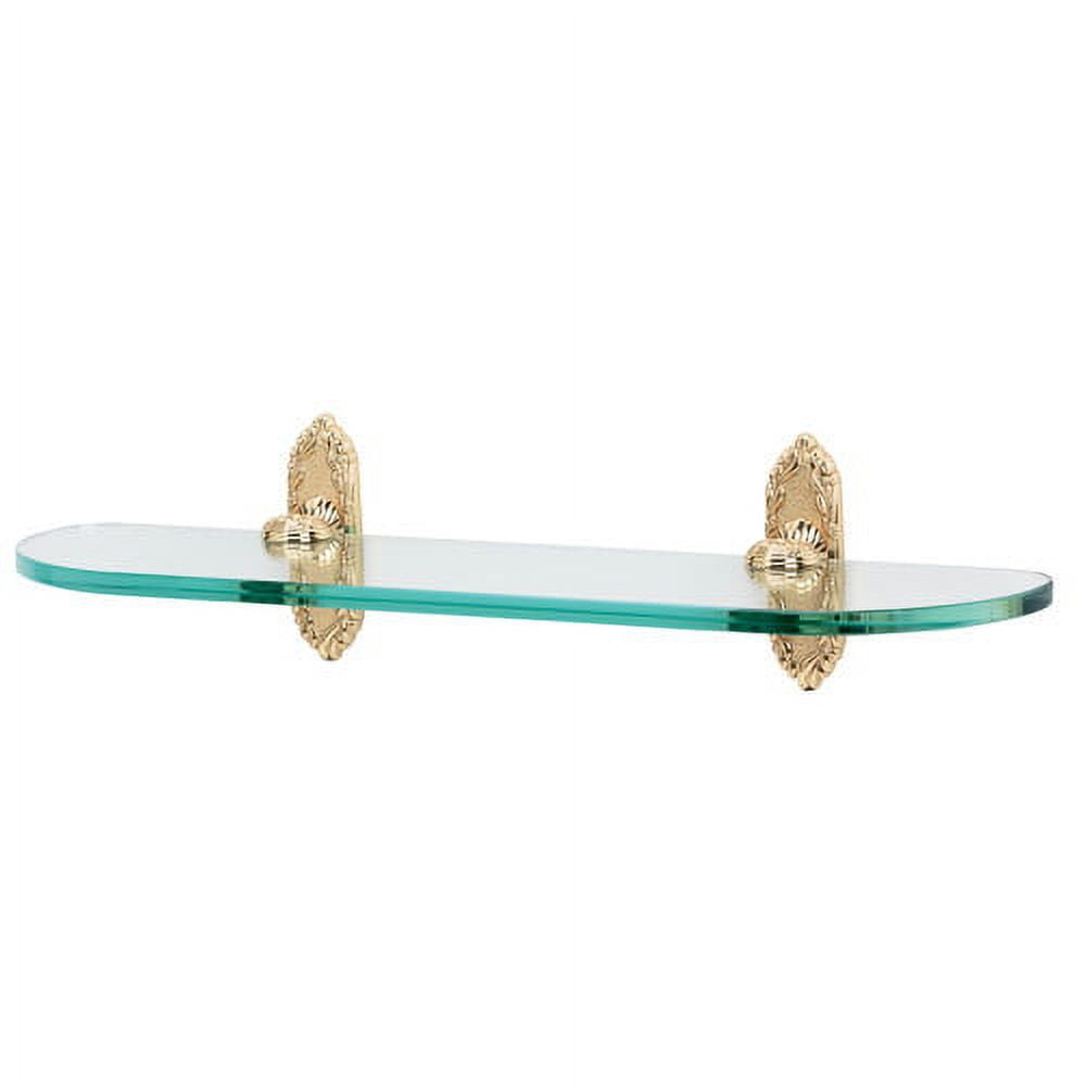 Alno Inc Ribbon And Reed Oval Bracket Shelf