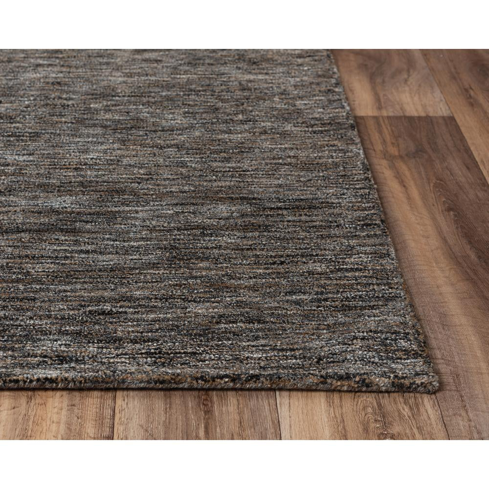 Alora Decor Winston 8'9" x 11'9" Speckled Solid Charcoal/black/Grey Area Rug