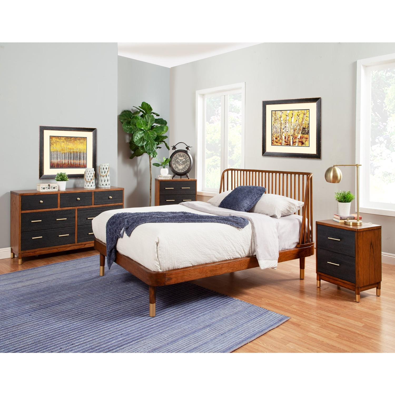 Alpine Furniture Belham 7 Drawer Dresser