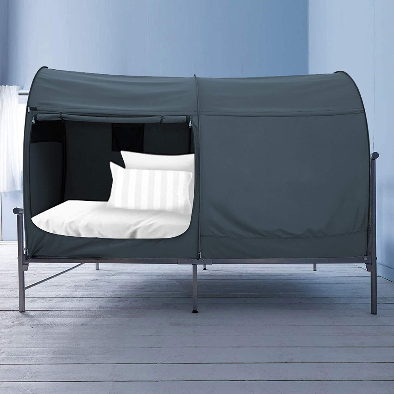 Alvantor Bed Tent Charcoal Pop Up Canopy Queen