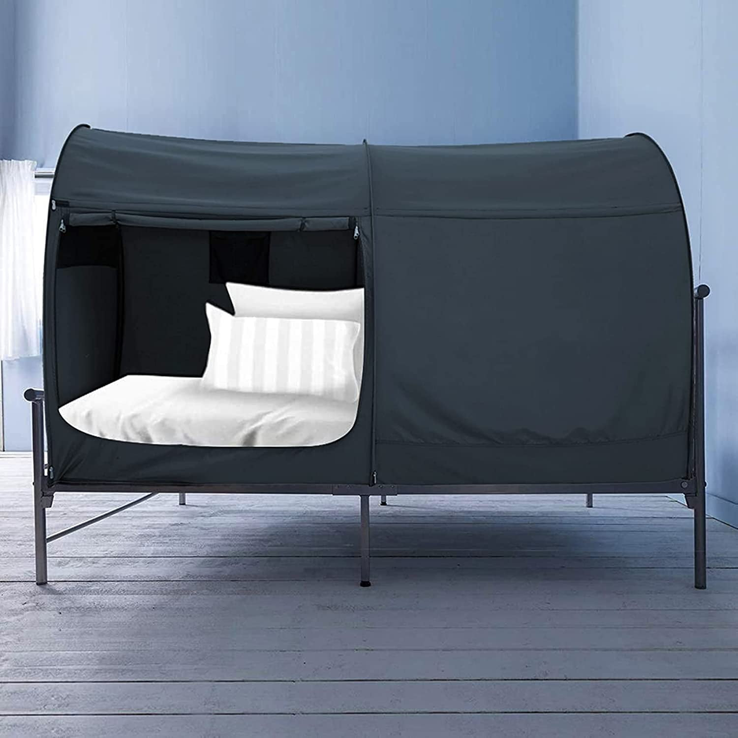 Alvantor Bed Tent Charcoal Pop Up Canopy Queen