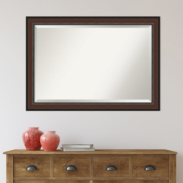 Amanti Art Dsw4593635 Pared Enmarcada de Poliestireno Biselada Rectangular de 28-1/2" X 40-1/2"