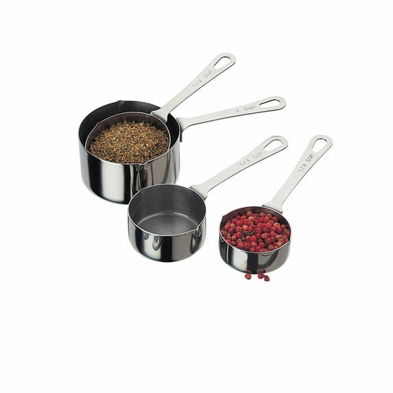 Amco Houseworks Amco 4-Piece Stainless Steel Measuring Cups