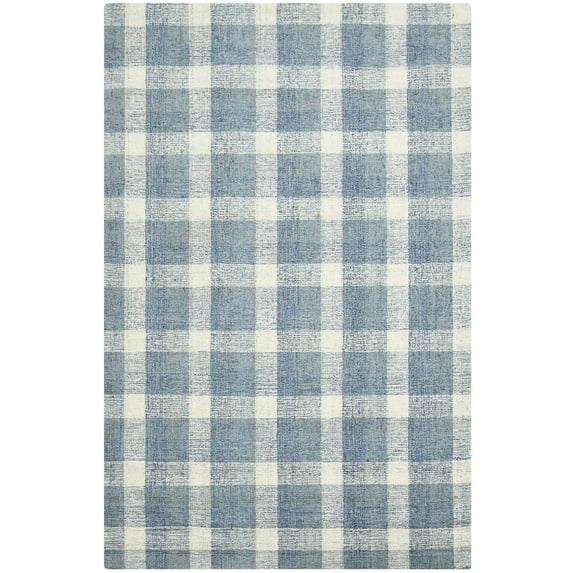 Tartan TRA-11 Blue Transitional Rug 3' 6" X 5 ' 6"