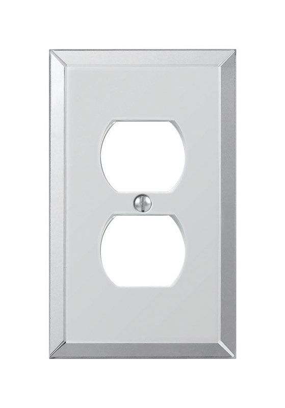 Amerelle No Subject 1 - Gang Duplex Outlet Standard Wall Plate