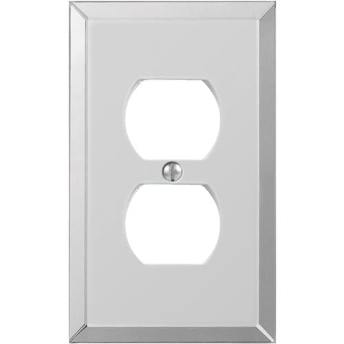 Amerelle No Subject 1 - Gang Duplex Outlet Standard Wall Plate