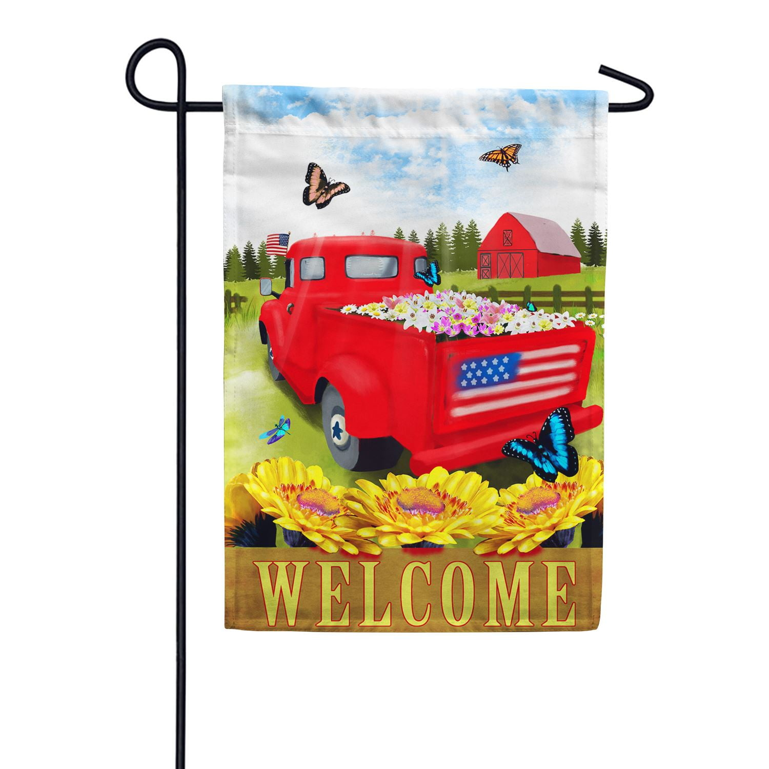 America Forever Flags 12.5" x 18" Polyester Summer Outdoor Flag