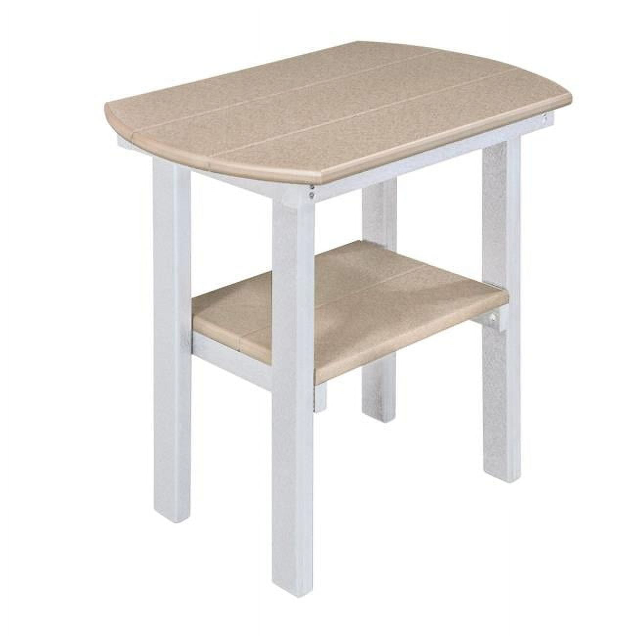 Hubert Oval Outdoor Side Table