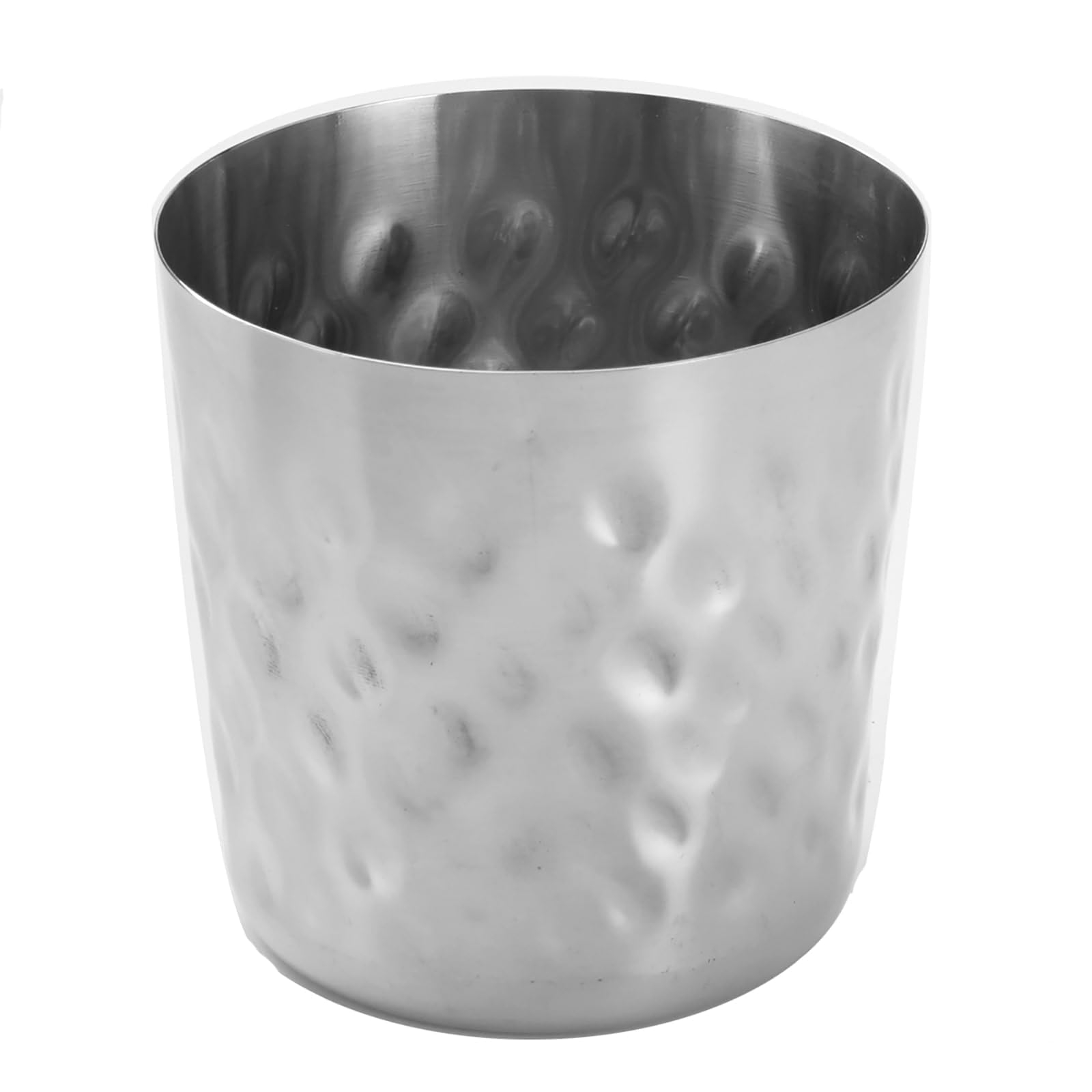 American Metalcraft FFHM37 Hammered Finish S/S Fry Cup