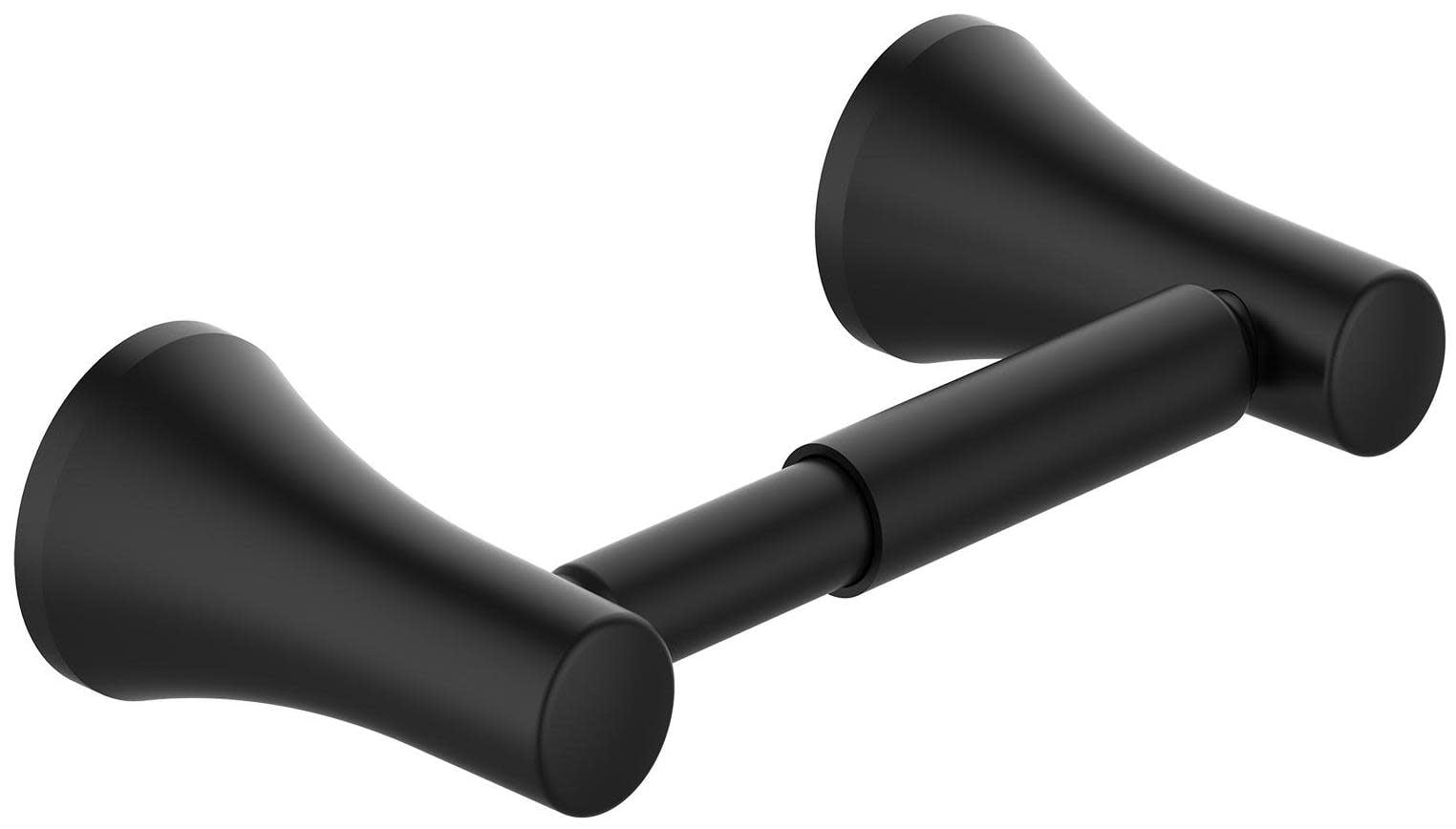 American Standard 8337.230 C Series Wall Mounted Spring Loaded Toilet Paper Holder - Black