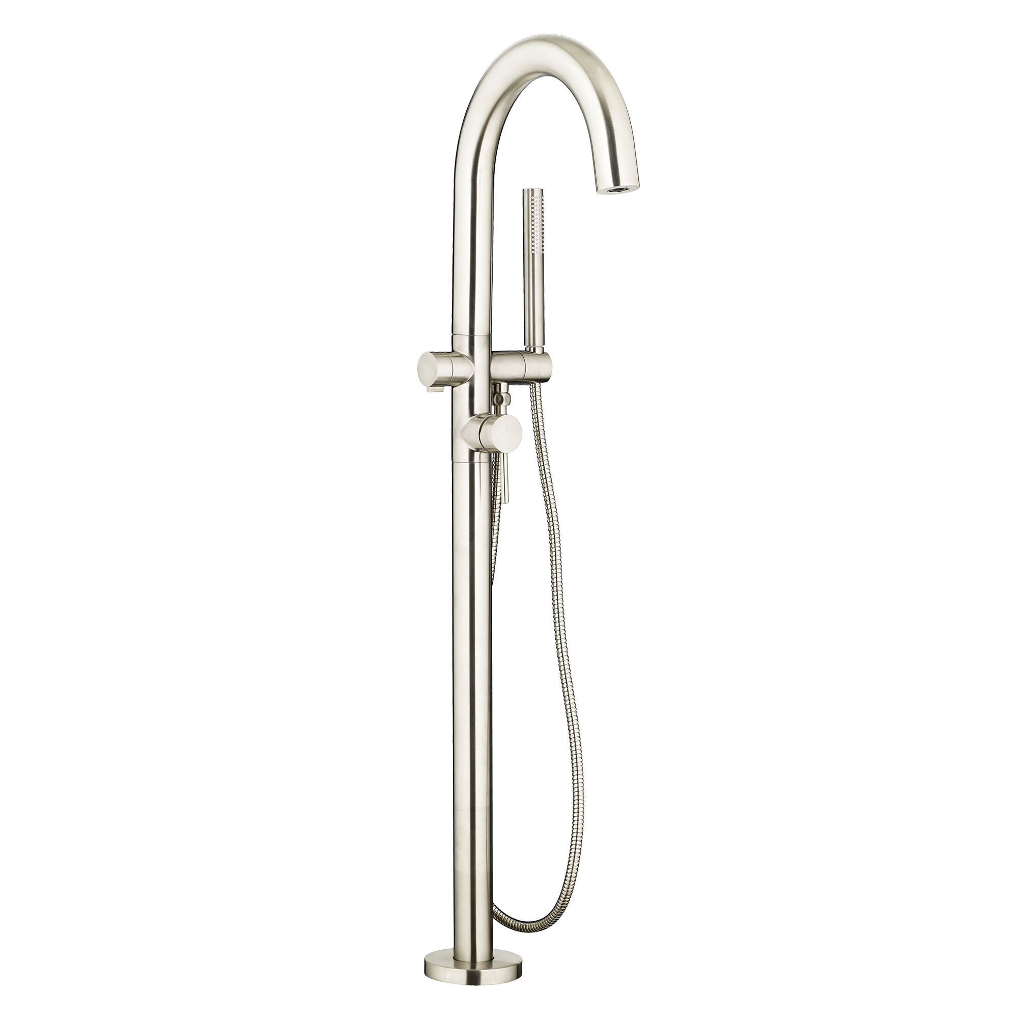 1 Handle Floor Tub Filler with Diverter