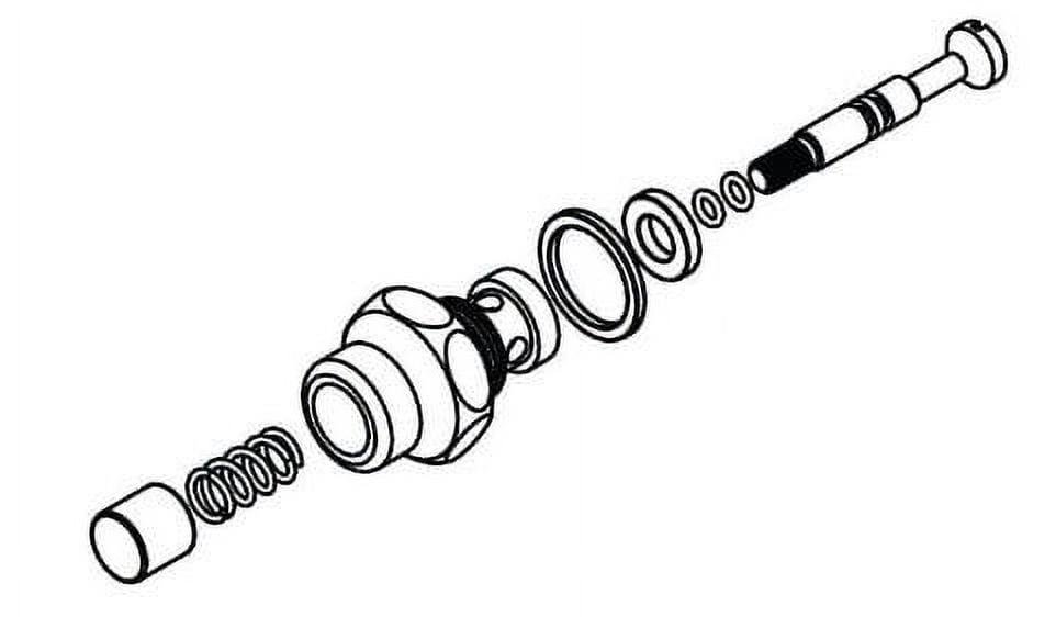American Standard Valve Assembly,For Single Pedal M962778-0020A