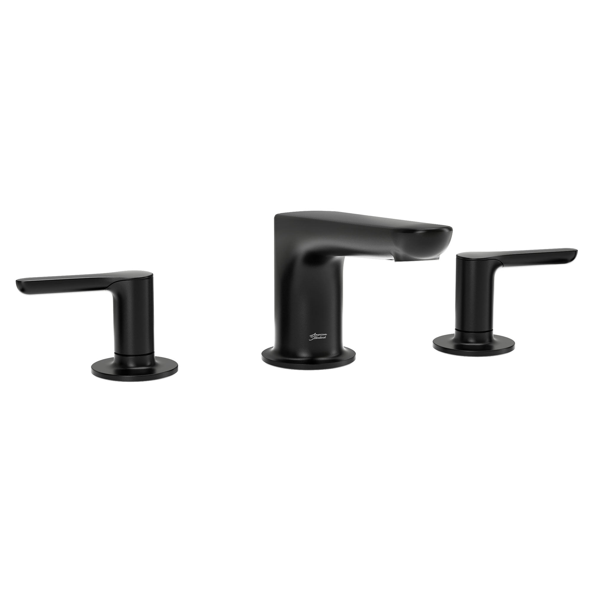American Standard Studio S 2-Handle Deck-Mount Roman Tub Faucet for Flash Rough-in Valves in Matte Black