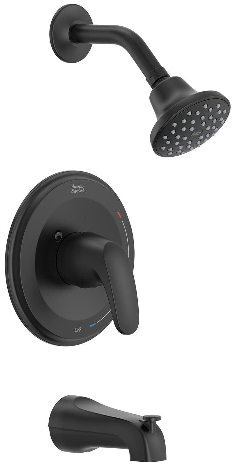 American Standard Tu075.508 Colony Pro Tub And Shower Trim Package - Black