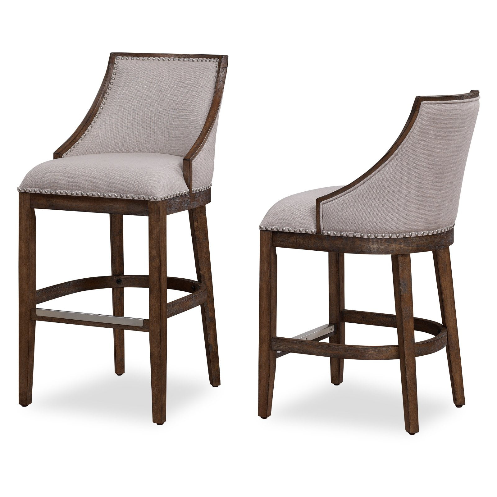 Brewer 26" Stool - Drift Brown